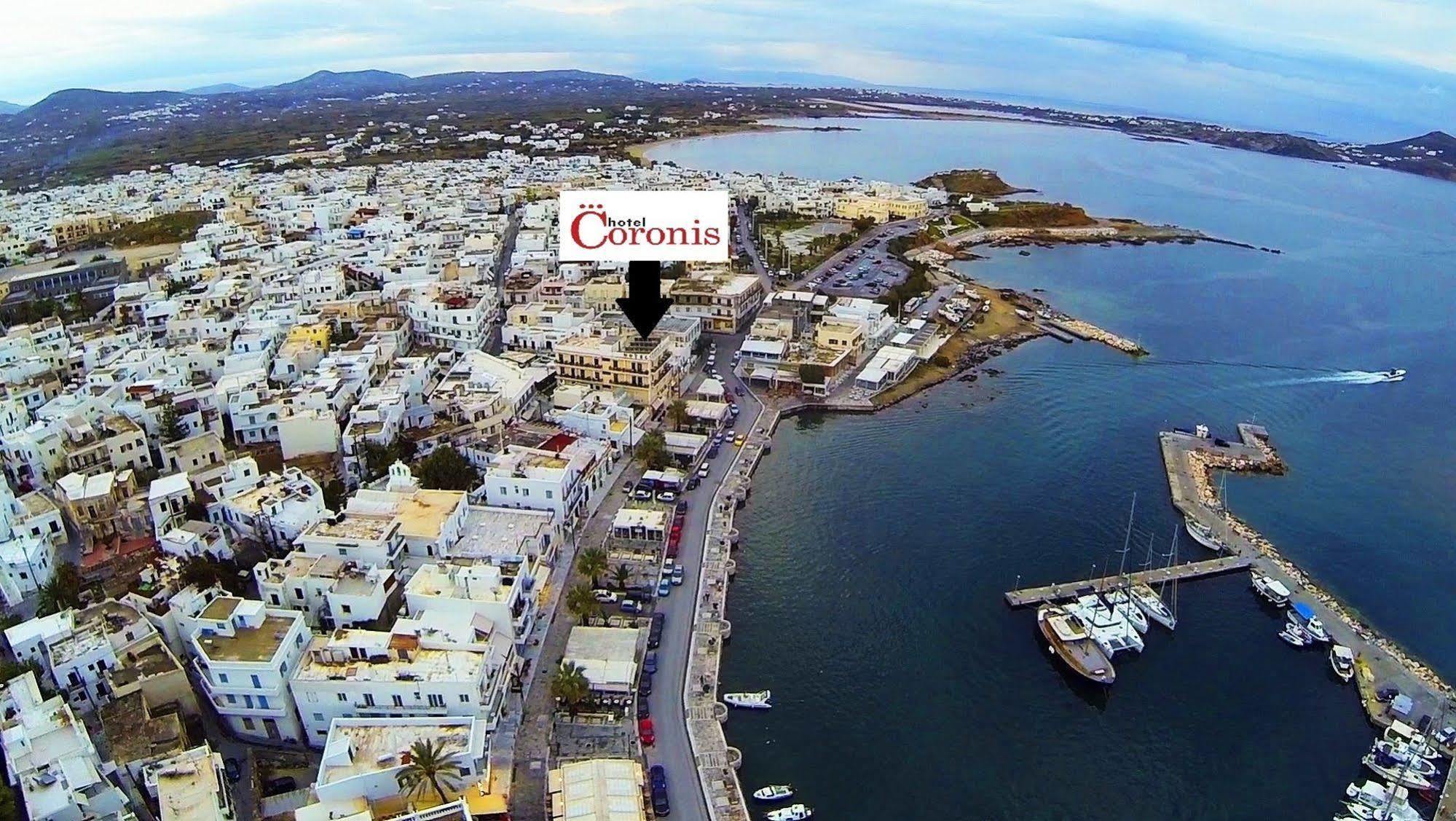 Hotel Coronis Naxos City Esterno foto